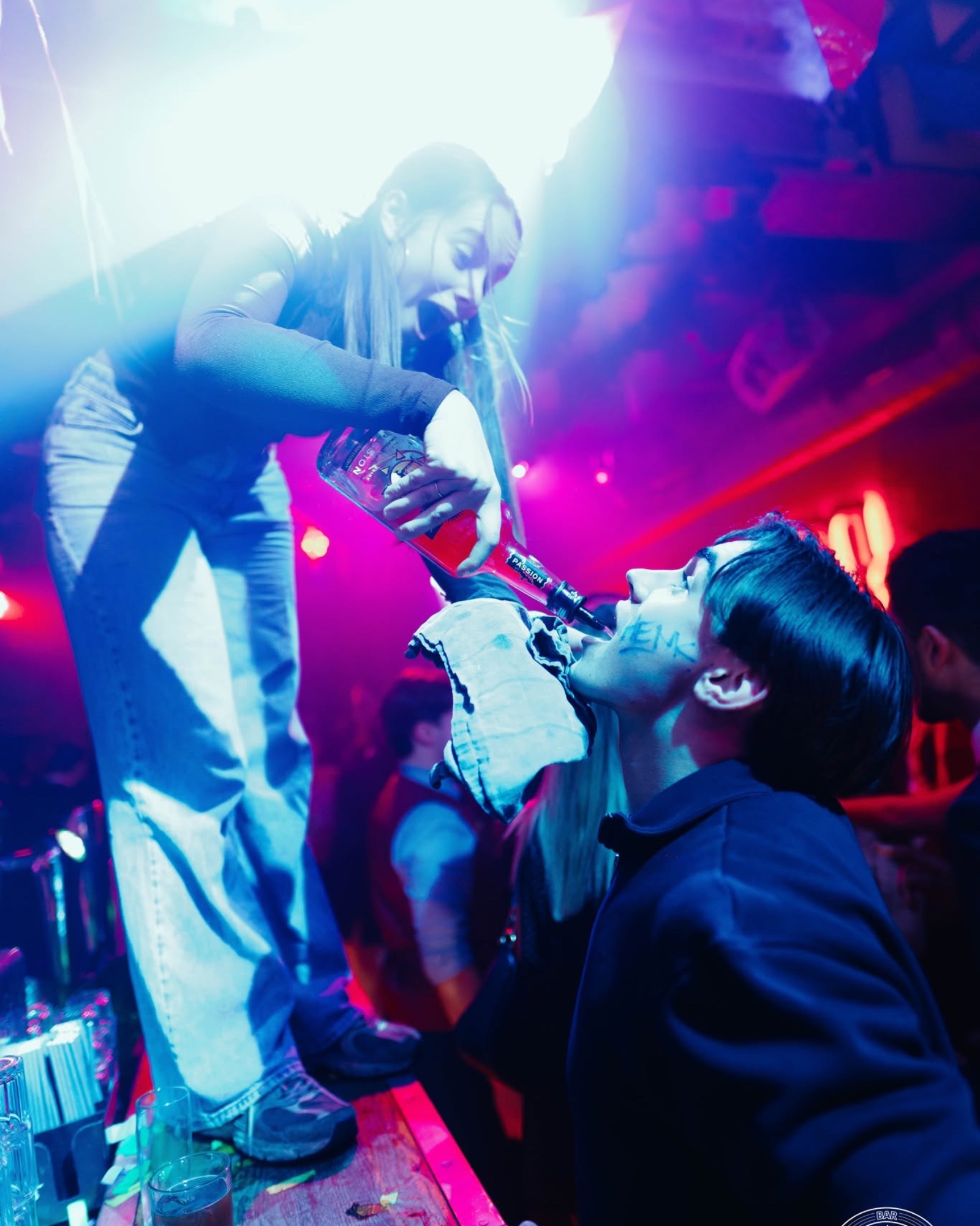 The atmosphere on the dance floor at Bar Bascule