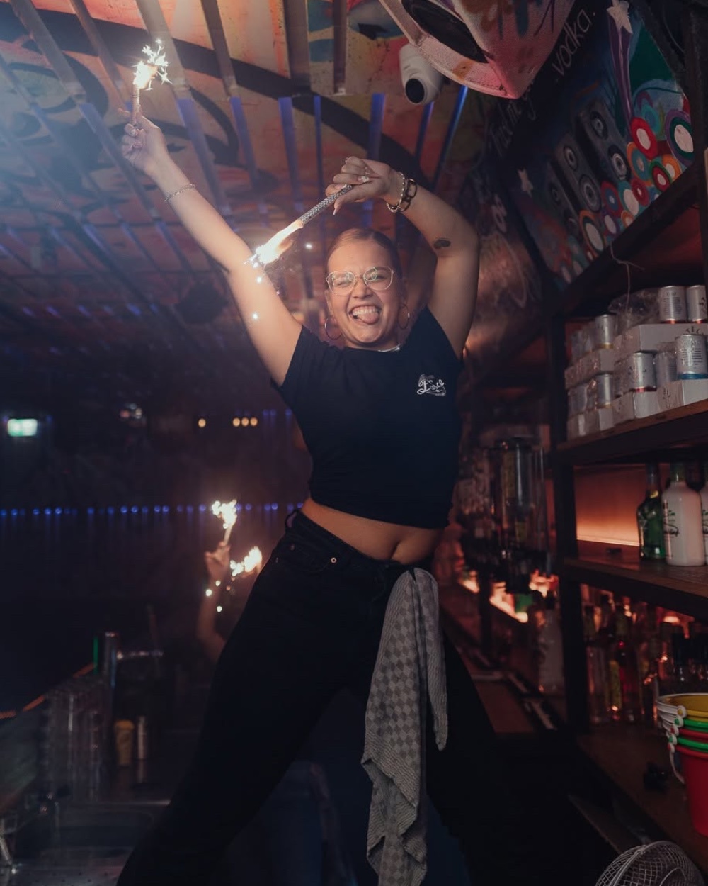 Sara, Bartender van Bar Bascule
